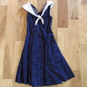 ModCloth Heartbreaker Nautical dress